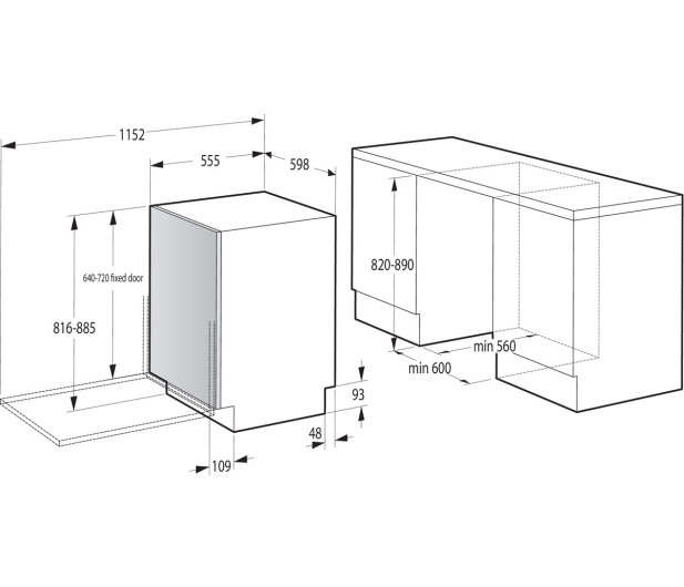 Gorenje Zmywarka GV16E3 - 1516396 - zdjęcie 11